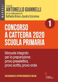 Concorso a cattedra 2020. Scuola primaria