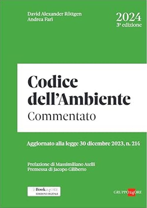 Codice dell'ambiente 2024 commentato