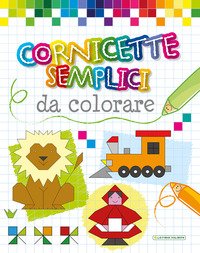 Cornicette semplici da colorare