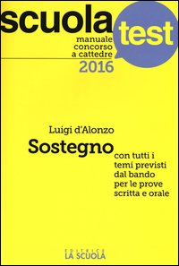 Manuale concorso a cattedre 2016. Sostegno