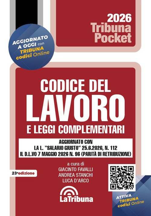 Codice del lavoro e leggi complementari