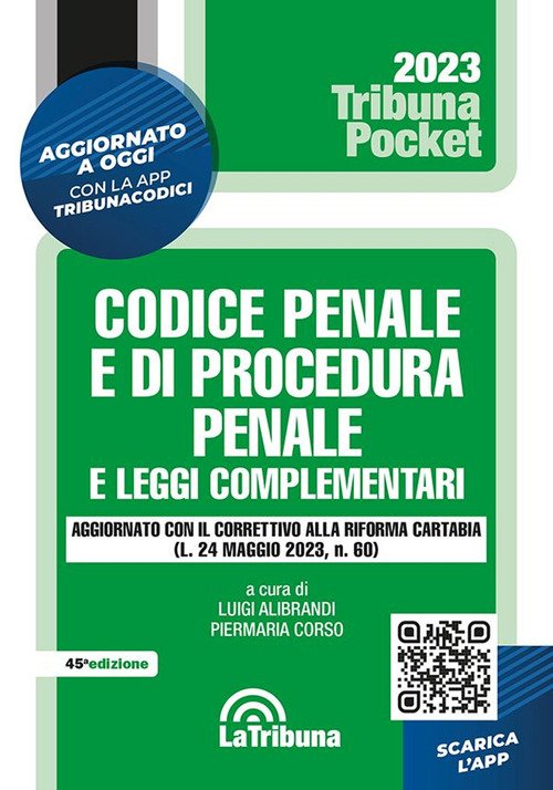 Codice penale e di procedura penale e leggi complementari
