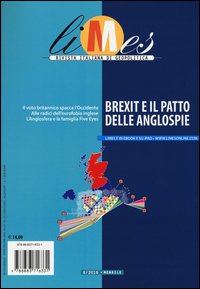 Limes. Rivista italiana di geopolitica (2016). Vol. 6: Brexit e il patto delle anglospie.