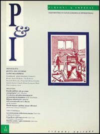 Persone & imprese. Quadrimestrale di cultura economica ed imprenditoriale (1993). Vol. 1