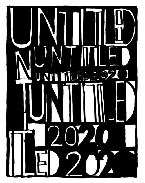 Untitled 2020. Ediz. italiana, inglese e francese