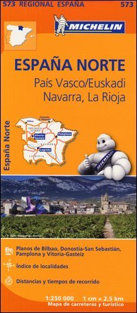 España Norte. País Vasco/Euskadi Navarra, La Rioja 1:250.000
