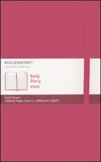 2010 Red Daily Diari Moleskine Large
