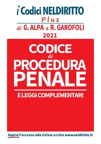 Codice di procedura penale e leggi complementari