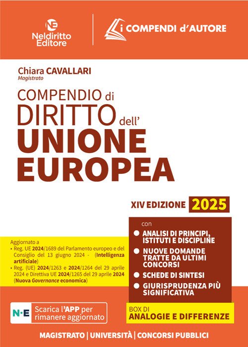 Compendio di diritto dell'Unione Europea