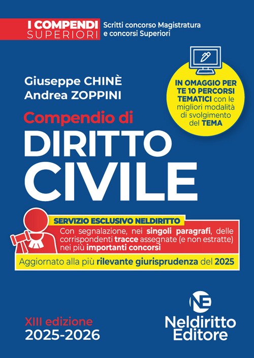 Compendio superiore di Diritto Civile 2025-2026 per il concorso in magistratura e per i concorsi superiori