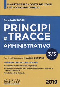 Principi e tracce. Amministrativo
