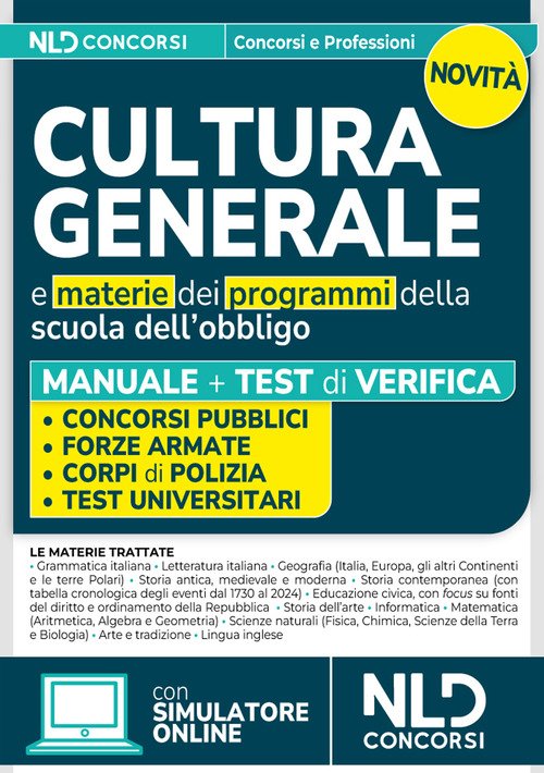Manuale di cultura generale per tutti i concorsi. Teoria + Quiz