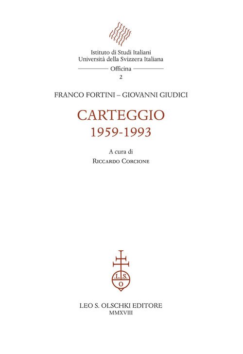 Carteggio 1959-1993