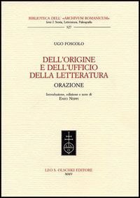 Dell'origine e dell'ufficio della letteratura