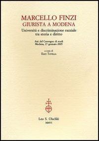 Marcello Finzi giurista a Modena