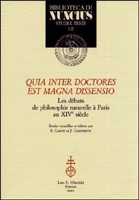 Quia inter doctores est magna dissensio