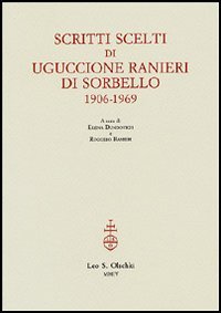 Scritti scelti di Uguccione Ranieri di Sorbello (1906-1969)