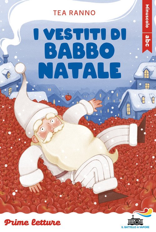 I vestiti di Babbo Natale. Stampatello minuscolo ad alta leggibilità