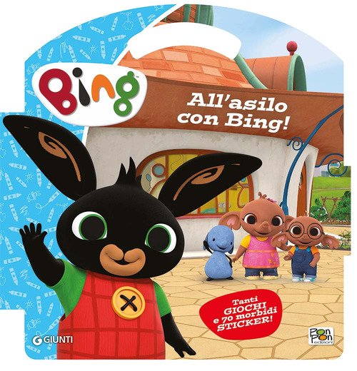 All'asilo con Bing. Puffy sticker