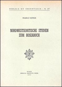 Nordwestsemitische Studien zum Hoseabuch