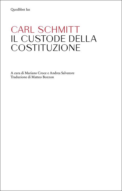 Il custode della Costituzione
