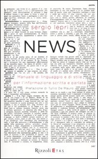 News. Manuale di linguaggio e di stile per linformazione scritta e parlata