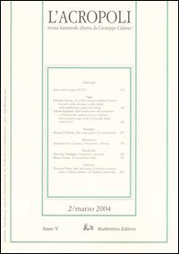 L'acropoli (2004). Vol. 2