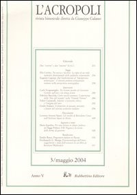L'acropoli (2004). Vol. 3