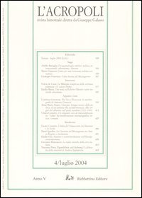 L'acropoli (2004). Vol. 4
