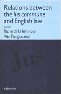 Relations between the ius commune and english law