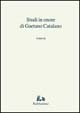 Studi in onore di Gaetano Catalano