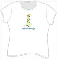 Piccolo Principe. Il Fiore (t-shirt Femminile Manica Corta,