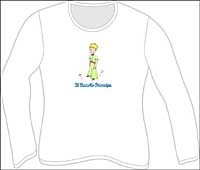 Piccolo Principe. Il Fiore (t-shirt Femminile Manica Lunga,