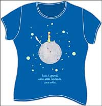 Piccolo Principe. Pianeta Luminoso (t-shirt Femminile Manica