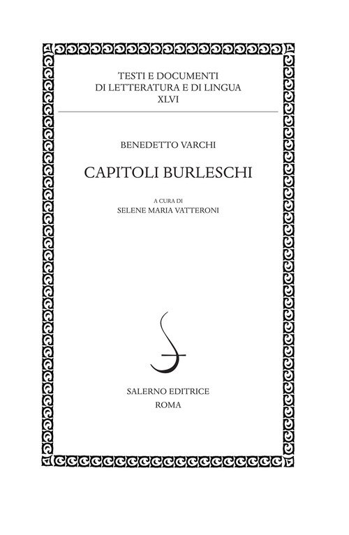 Capitoli burleschi