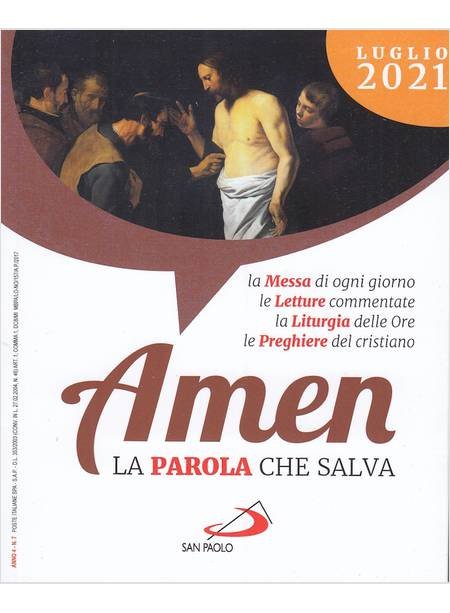 Amen. La parola che salva