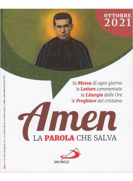 Amen. La parola che salva