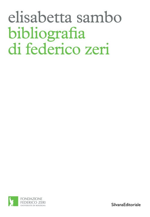 Bibliografia di Federico Zeri