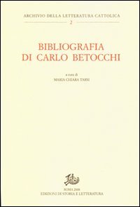 Bibliografia di Carlo Betocchi