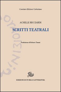 Scritti teatrali