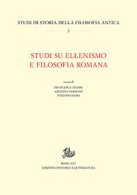 Studi su ellenismo e filosofia romana