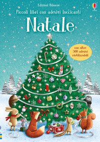 Natale. Piccoli libri con adesivi luccicanti