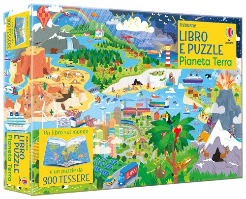 Pianeta Terra. Libro e puzzle