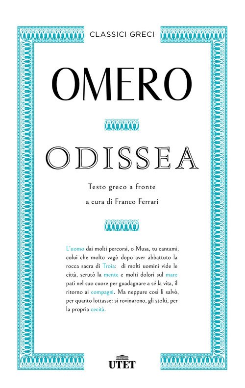 Odissea. Testo greco a fronte
