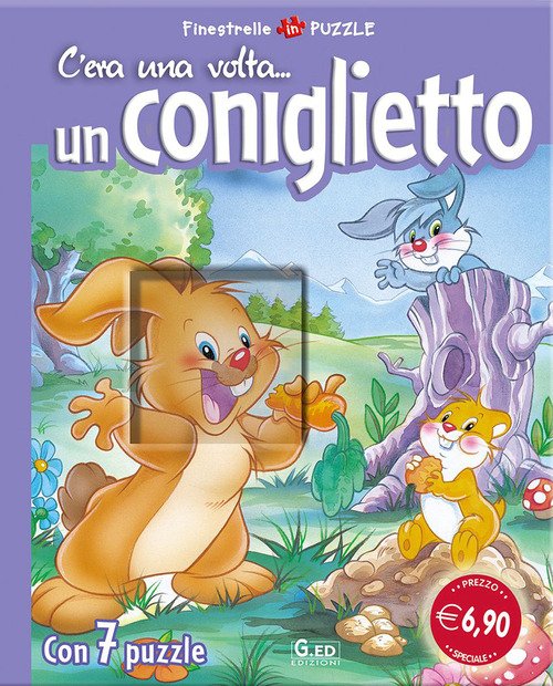 C'era una volta... un coniglietto. Libro puzzle