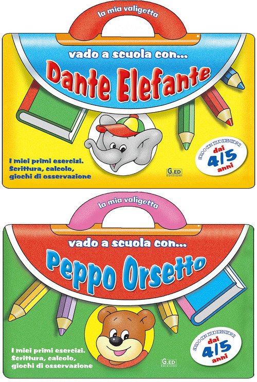 La mia valigetta. Dante elefante-Peppo orsetto