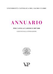 Annuario per l'anno accademico 2007-2008