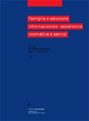 Famiglia e adozione internazionale: esperienze, normativa, servizi