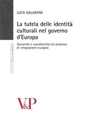 La tutela delle identità culturali nel governo d'Europa