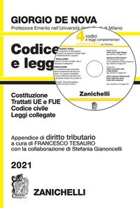 Codice civile e leggi collegate 2021. Con appendice di diritto tributario